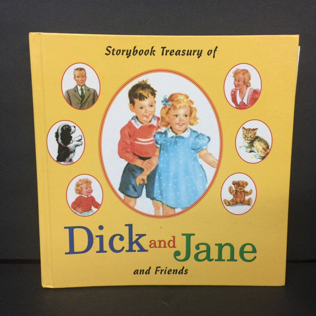 Storybook Treasury of Dick and Jane and Friends -character reader hardcover