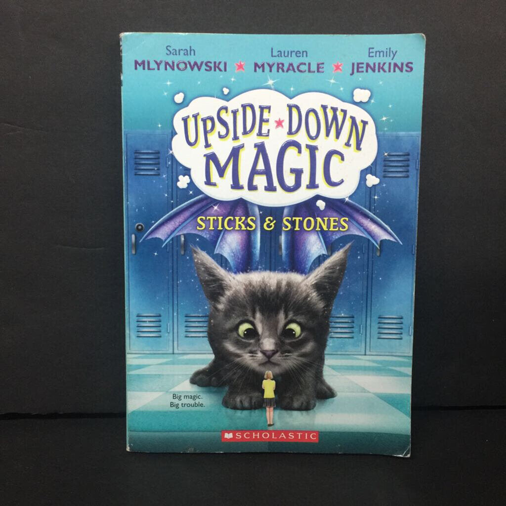 Sticks & Stones (Upside Down Magic) (Sarah Mlynowski, Lauren Myracle, Emily Jenkins) -series paperback