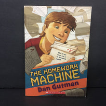 Load image into Gallery viewer, The Homework Machine (Dan Gutman) -chapter paperback
