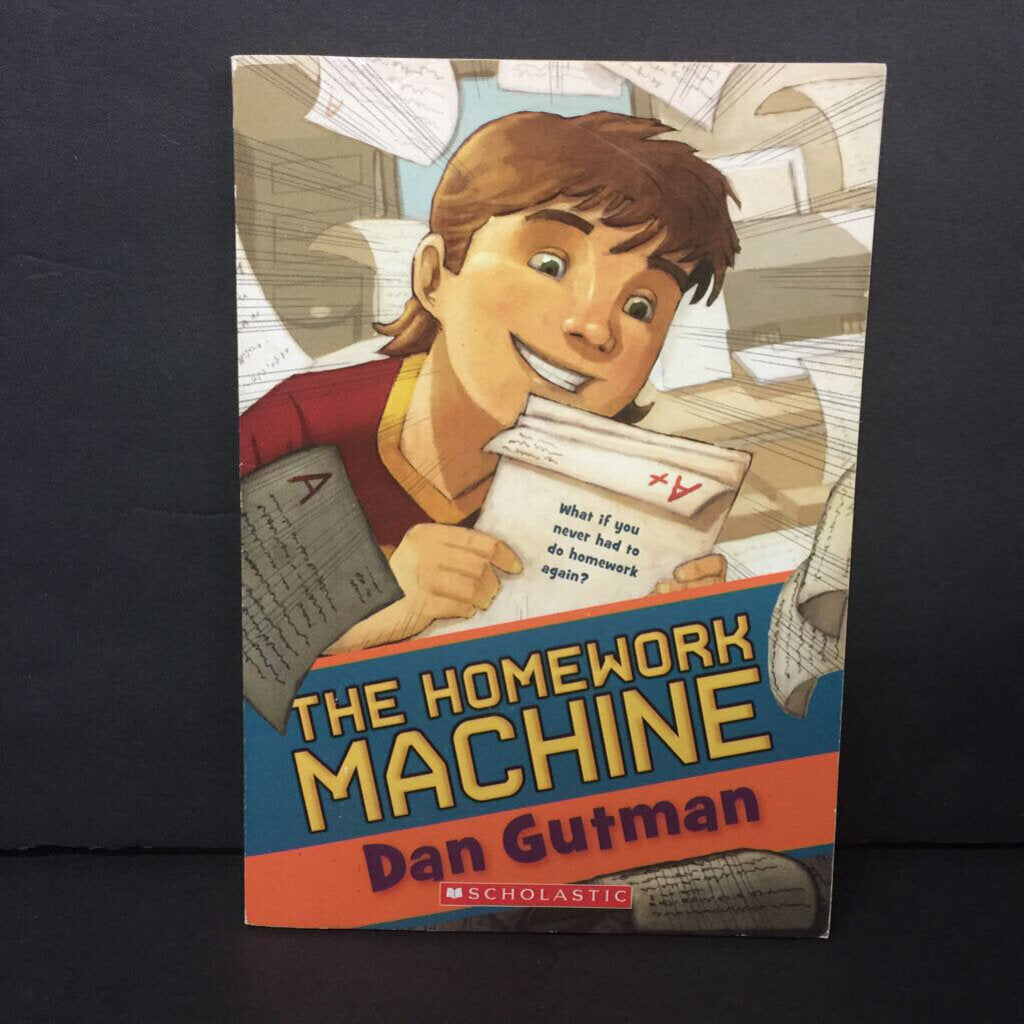 The Homework Machine (Dan Gutman) -chapter paperback