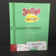 Load image into Gallery viewer, The Perfect Pie (Kurt Badger) (Spotlight on Comprehension 2, GRL J) -reader paperback
