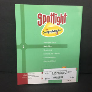 The Perfect Pie (Kurt Badger) (Spotlight on Comprehension 2, GRL J) -reader paperback