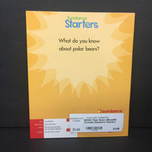 Load image into Gallery viewer, Polar Bears (Meredith Costain) (Sundance Starters GRL D) (Mammals) -educational reader paperback
