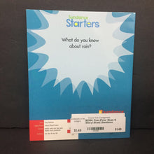 Load image into Gallery viewer, Rain (Peter Sloan &amp; Sheryl Sloan) (Sundance Starters GRL I) (Weather/Environment) -educational reader paperback
