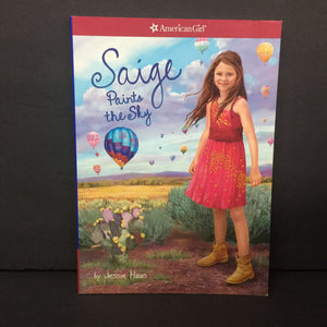 Saige Paints The Sky (American Girl) (Jessie Haas) -series paperback