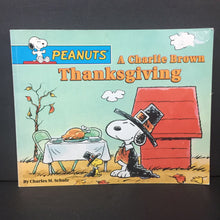 Load image into Gallery viewer, A Charlie Brown Thanksgiving (Peanuts) (Charles M. Schulz) (Season: Fall, Holiday) -character paperback
