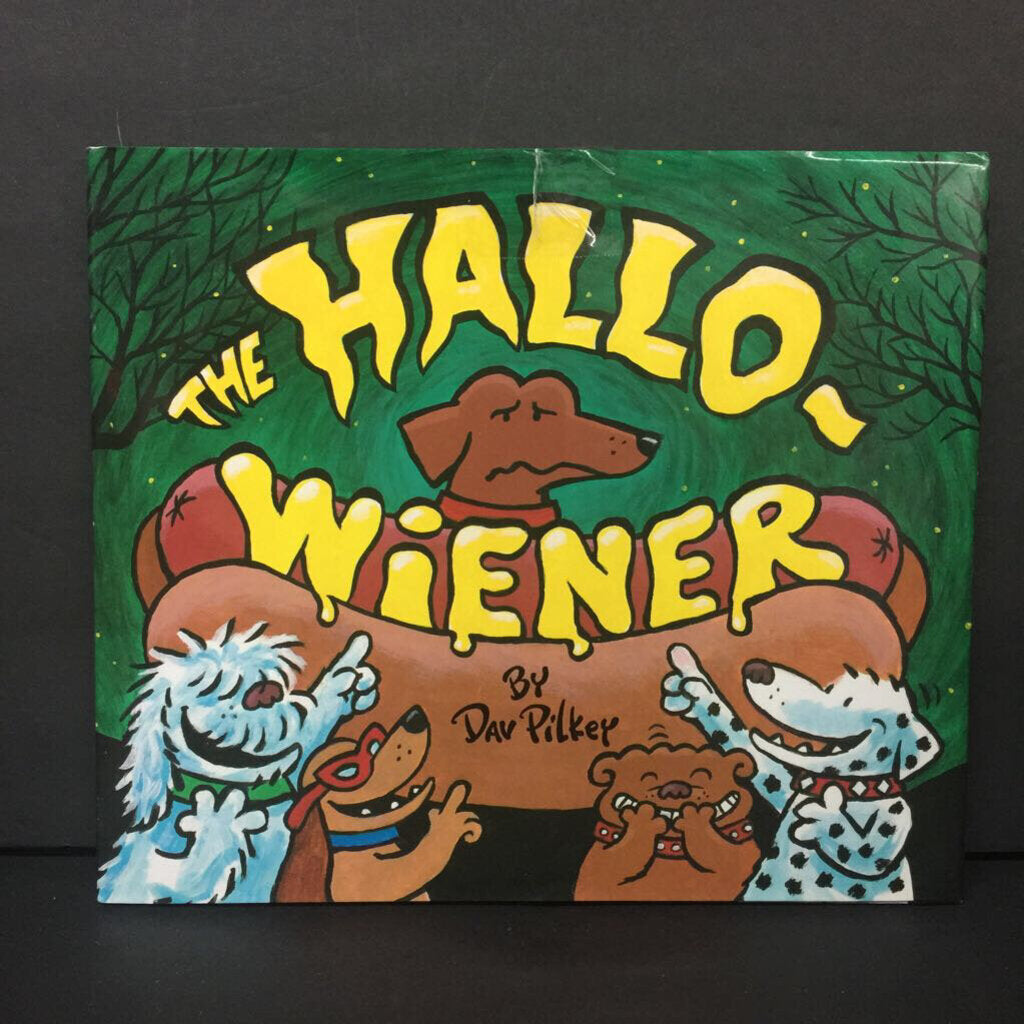 The Hallo-Wiener (Dav Pilkey) (Season: Fall, Holiday: Halloween) -hardcover