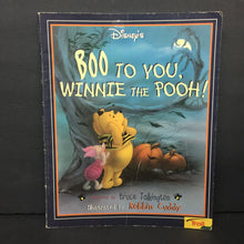 Load image into Gallery viewer, Boo To You, Winnie the Pooh! (Bruce Talkington) (Disney Pooh &amp; Friends) (Season: Fall, Holiday: Halloween) -character paperback

