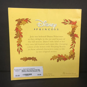 The Fairest of the Fall (Disney Princess) (Season: Fall, Holiday: Halloween) -character paperback