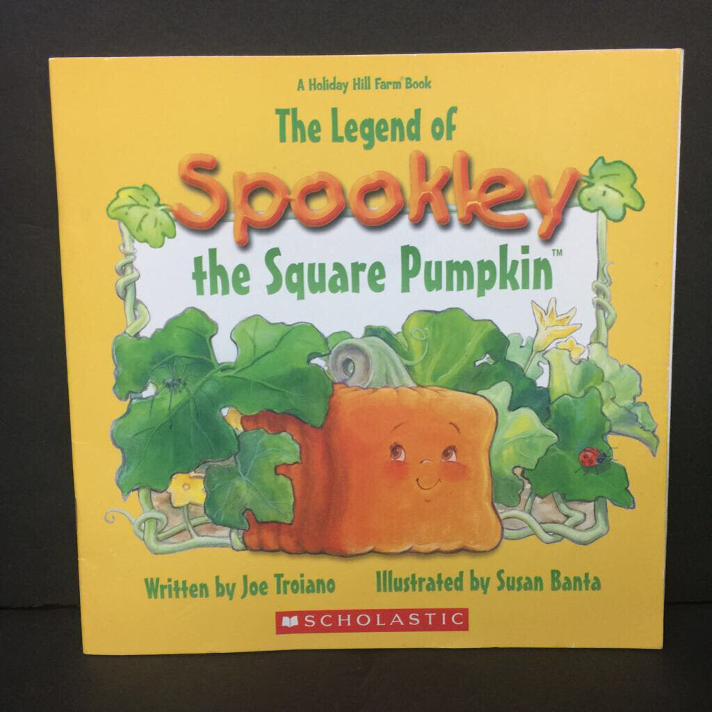 The Legend of Spookley the Square Pumpkin (Joe Troiano) (Season: Fall, Holiday: Halloween) -paperback