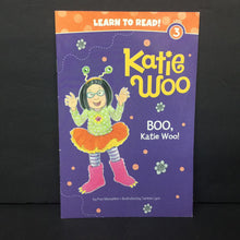 Load image into Gallery viewer, Boo, Katie Woo! (Katie Woo) (Learn to Read Level 3) (Fran Manushkin) (Season: Fall, Holiday: Halloween) -reader paperback
