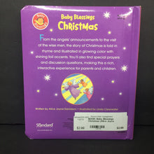 Load image into Gallery viewer, Baby Blessings Christmas (Alice Joyce Davidson) (Season: Winter, Holiday)-religion board

