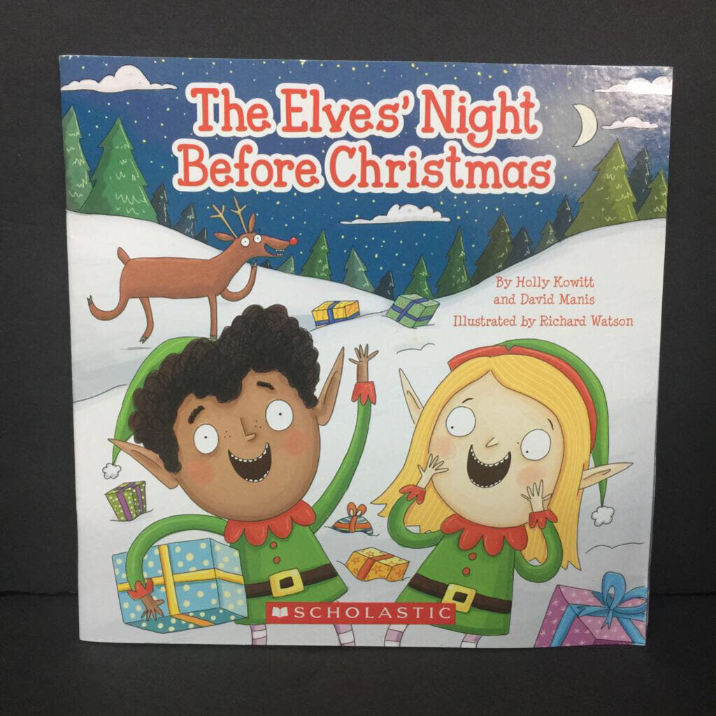 The Elves' Night Before Christmas (Holly Kowitt & David Manis) (Season: Winter, Holiday) -paperback