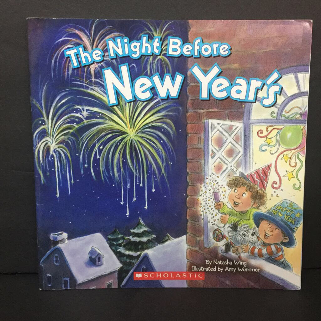 The Night Before New Year's (Natasha Wing) (Season: Winter, Holiday) -paperback
