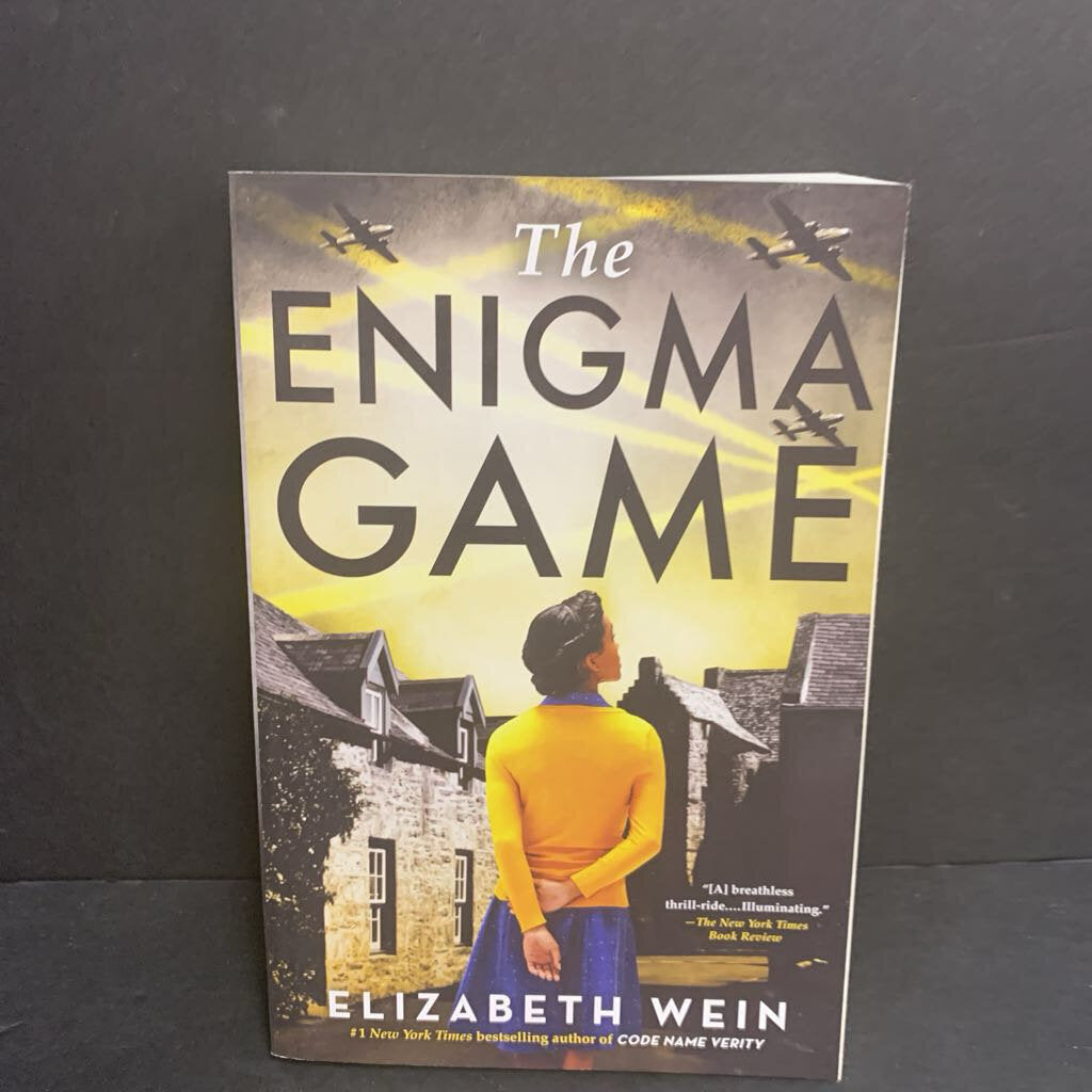 (12+) The Enigma Game (Elizabeth Wein) (Historical Fiction, Notable Event: World War II) -educational chapter paperback