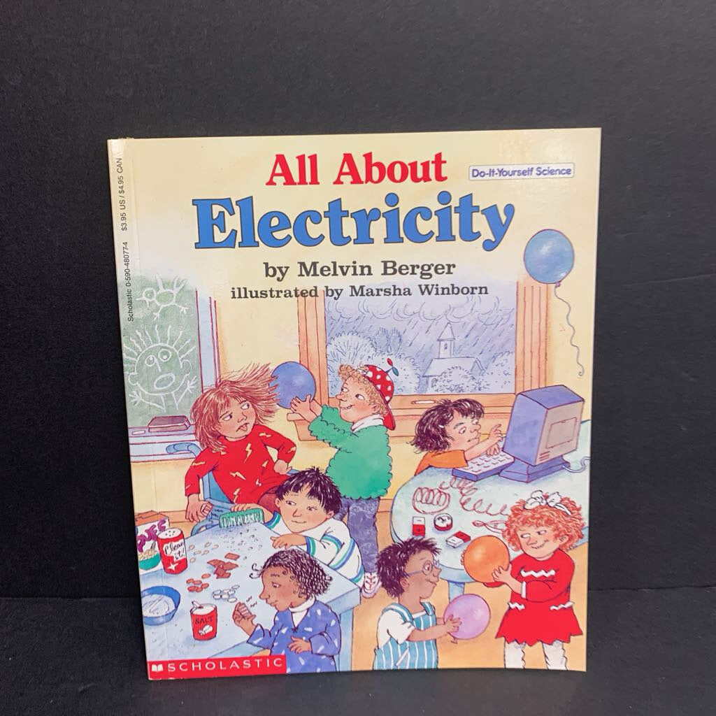All About Electricity (Melvin Berger) (General Science) (Do-It-Yourself Science) -educational paperback