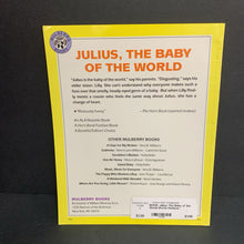 Load image into Gallery viewer, Julius: The Baby of the World (Kevin Henkes) -paperback
