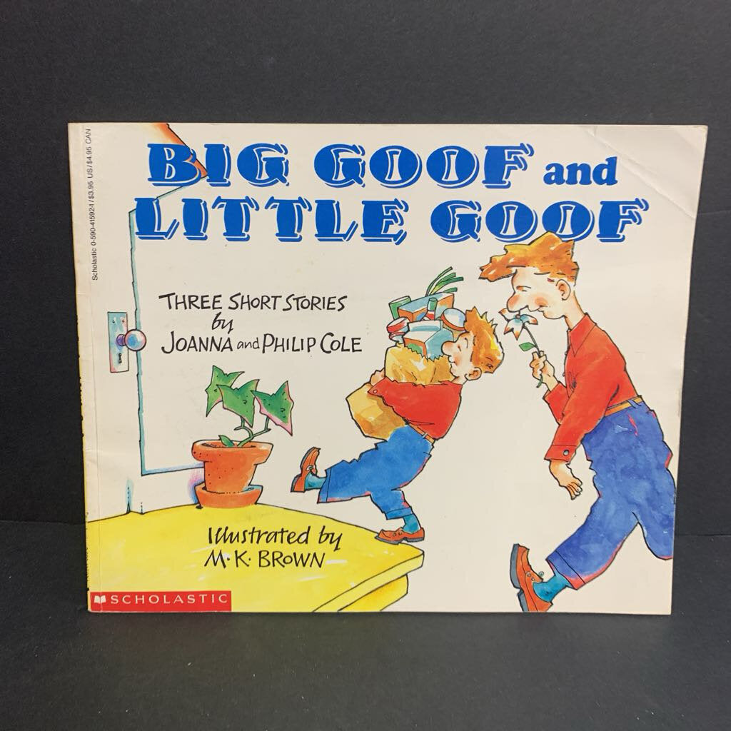 Big Goof and Little Goof: Three Short Stories (Joanna & Philip Cole) -paperback