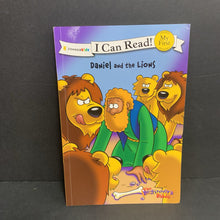 Load image into Gallery viewer, Daniel and the Lions (My First I Can Read) (Zonderkidz) (The Beginner&#39;s Bible) -religion reader paperback
