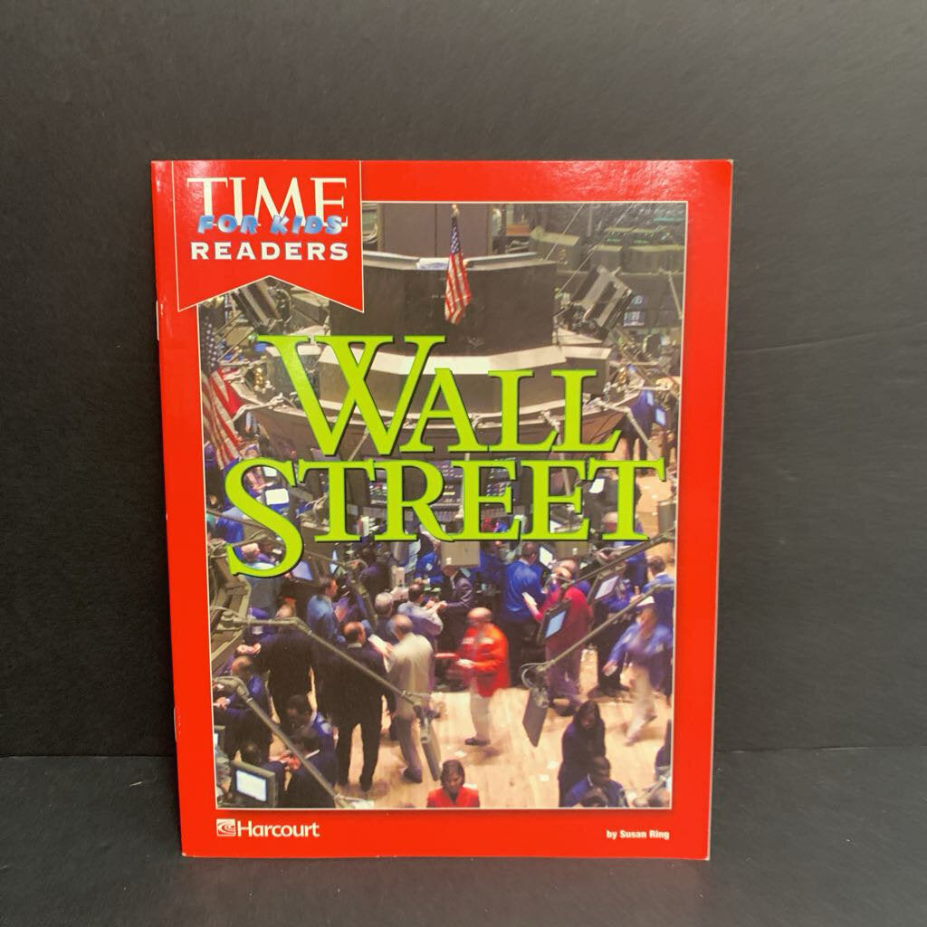 Wall Street (Time for Kids - Harcourt, Level 3) (Susan Ring) (Math) -educational reader paperback