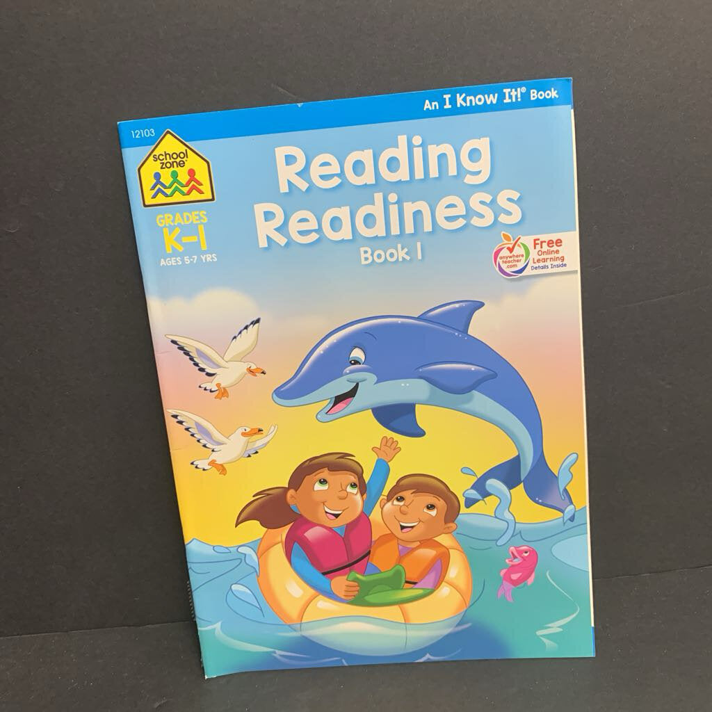 Reading Readiness (School Zone Grade K-1) -educational workbook paperback