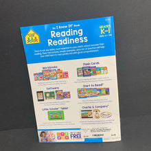 Load image into Gallery viewer, Reading Readiness (School Zone Grade K-1) -educational workbook paperback
