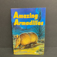 Load image into Gallery viewer, Amazing Armadillos (Lisa Trumbauer) (Harcourt Level 4) (Mammals) -educational reader paperback
