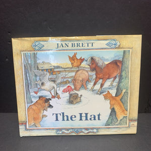 The Hat (Jan Brett) -hardcover