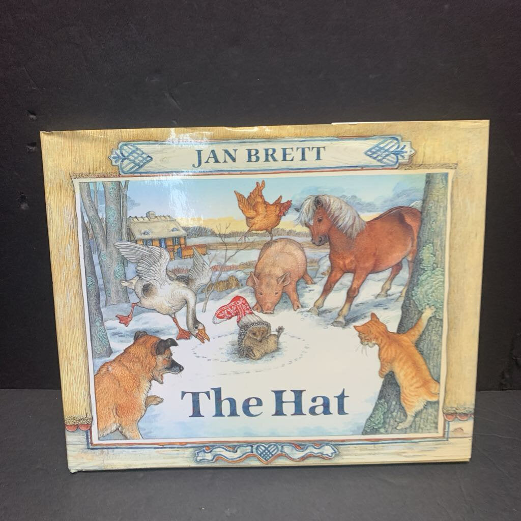 The Hat (Jan Brett) -hardcover