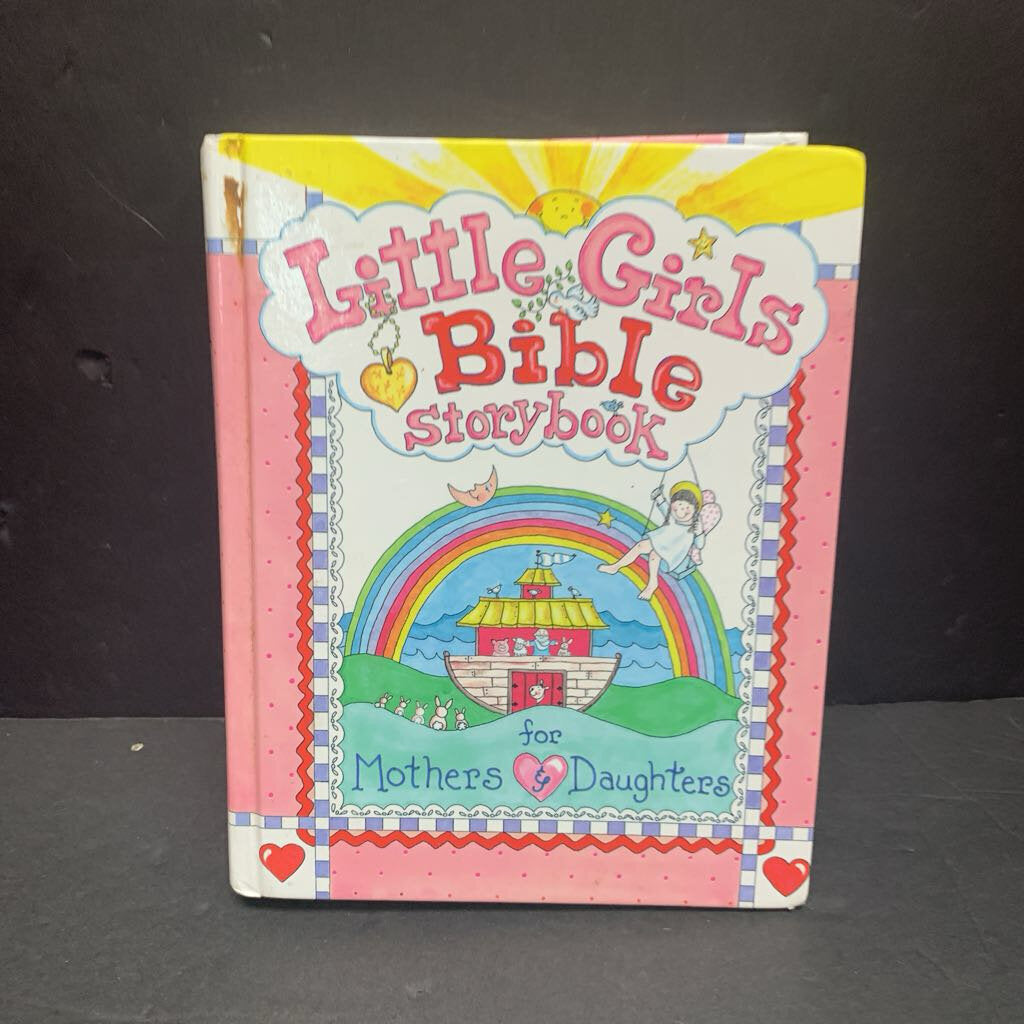 Little Girls Bible Storybook for Mothers & Daughters (Carolyn Larsen) -religion hardcover