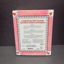 Load image into Gallery viewer, Little Girls Bible Storybook for Mothers &amp; Daughters (Carolyn Larsen) -religion hardcover
