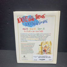 Load image into Gallery viewer, 100 Bible Heroes, 100 Bible Songs (NO CDS) -religion hardcover
