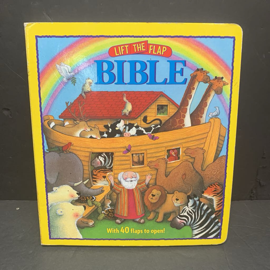 Lift-the-Flap Bible (Sarah Lloyd-Jones) -religion board
