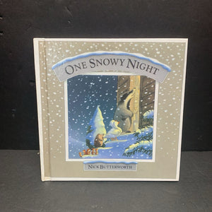 One Snowy Night (Nick Butterworth) -hardcover