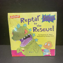 Load image into Gallery viewer, Rugrats Blast Off! / Reptar to the Rescue! (Stephanie St. Pierre) (Nickelodeon Rugrats) -character paperback
