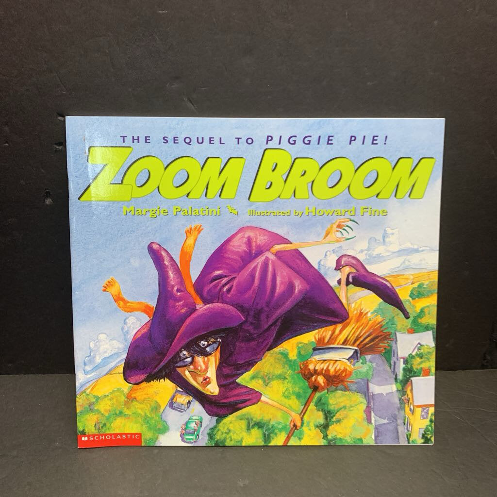 Zoom Broom (Margie Palatini) -paperback