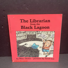 Load image into Gallery viewer, The Librarian from the Black Lagoon (Mike Thaler) -character paperback
