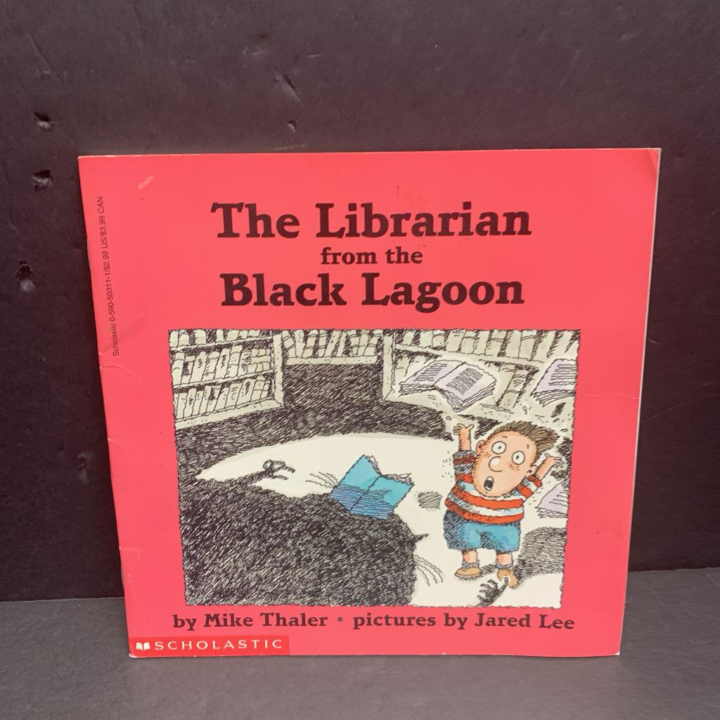 The Librarian from the Black Lagoon (Mike Thaler) -character paperback