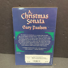 Load image into Gallery viewer, A Christmas Sonata (Gary Paulsen) (Season: Winter, Holiday: Christmas) -chapter paperback
