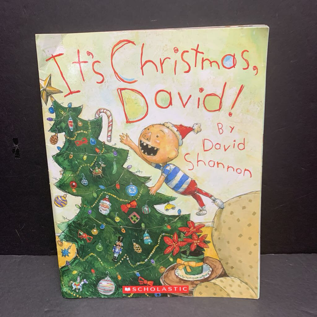 It's Christmas, David (David Shannon) (Season: Winter, Holiday: Christmas) -character paperback