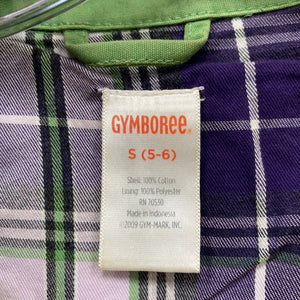 girls gymboree green jacket sz 5-6