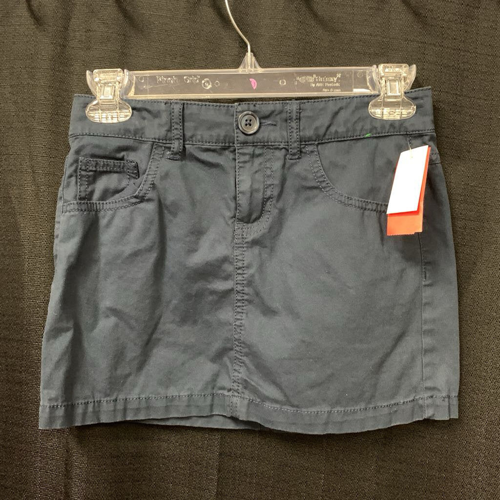 girls united colors navy skirt