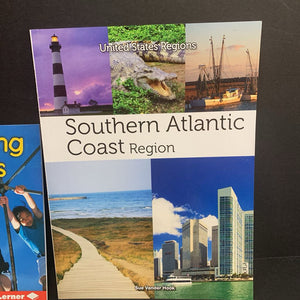Houghton Mifflin Harcourt North Carolina Social Studies Variety Pack Readers (USA) -educational reader paperback