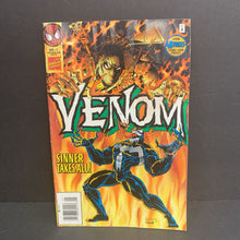 Load image into Gallery viewer, Venom: Sinner Takes All! (Volume 1, Issue #1, Aug. 1995) (Larry Hama) (Vintage Collectible) (Marvel) -character comic paperback
