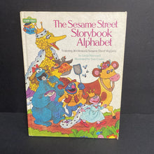 Load image into Gallery viewer, The Sesame Street Storybook Alphabet (Sesame Street Book Club) (Jim Henson's Sesame Street Muppets) (Vintage Collectible 1986) (Ellen Weiss) -character hardcover
