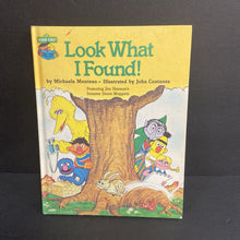 Load image into Gallery viewer, Look What I Found! (Sesame Street Book Club) (Jim Henson&#39;s Sesame Street Muppets) (Vintage Collectible 1981) (Michaela Muntean) -character hardcover

