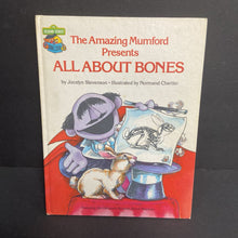 Load image into Gallery viewer, The Amazing Mumford Presents All About Bones (Sesame Street Book Club) (Jim Henson's Sesame Street Muppets) (Vintage Collectible 1980) (Jocelyn Stevenson) (Anatomy) -educational character hardcover

