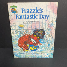 Load image into Gallery viewer, Frazzle's Fantastic Day (Sesame Street Book Club) (Jim Henson's Sesame Street Muppets) (Vintage Collectible 1980) (Deborah Kovacs) -character hardcover

