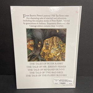 The Complete Tales of Peter Rabbit and Other Favorite Stories (Beatrix Potter) -character hardcover