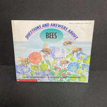 Load image into Gallery viewer, Questions and Answers About Bees (Betty Polisar Reigot) (Insects) -educational paperback
